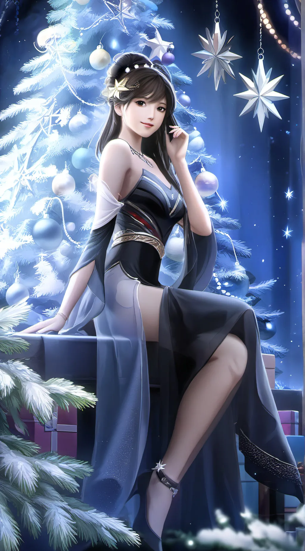 ai character: Meadow background