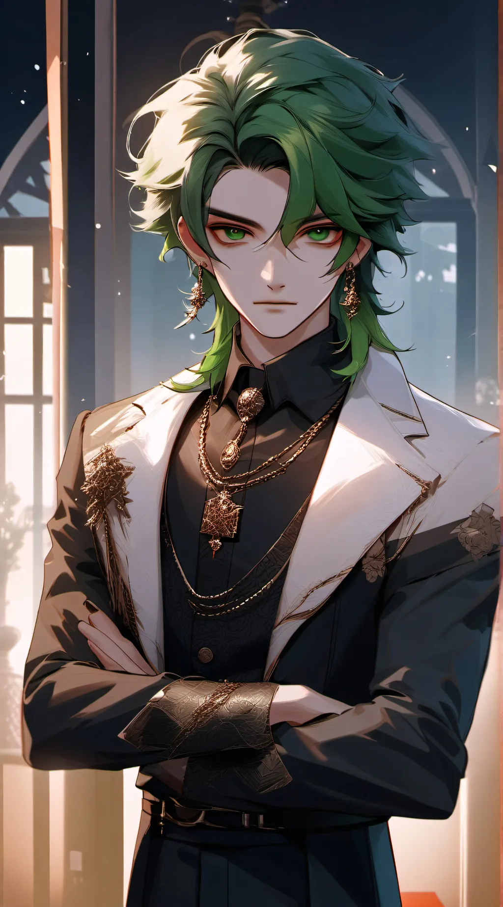 ai character: villain deku background