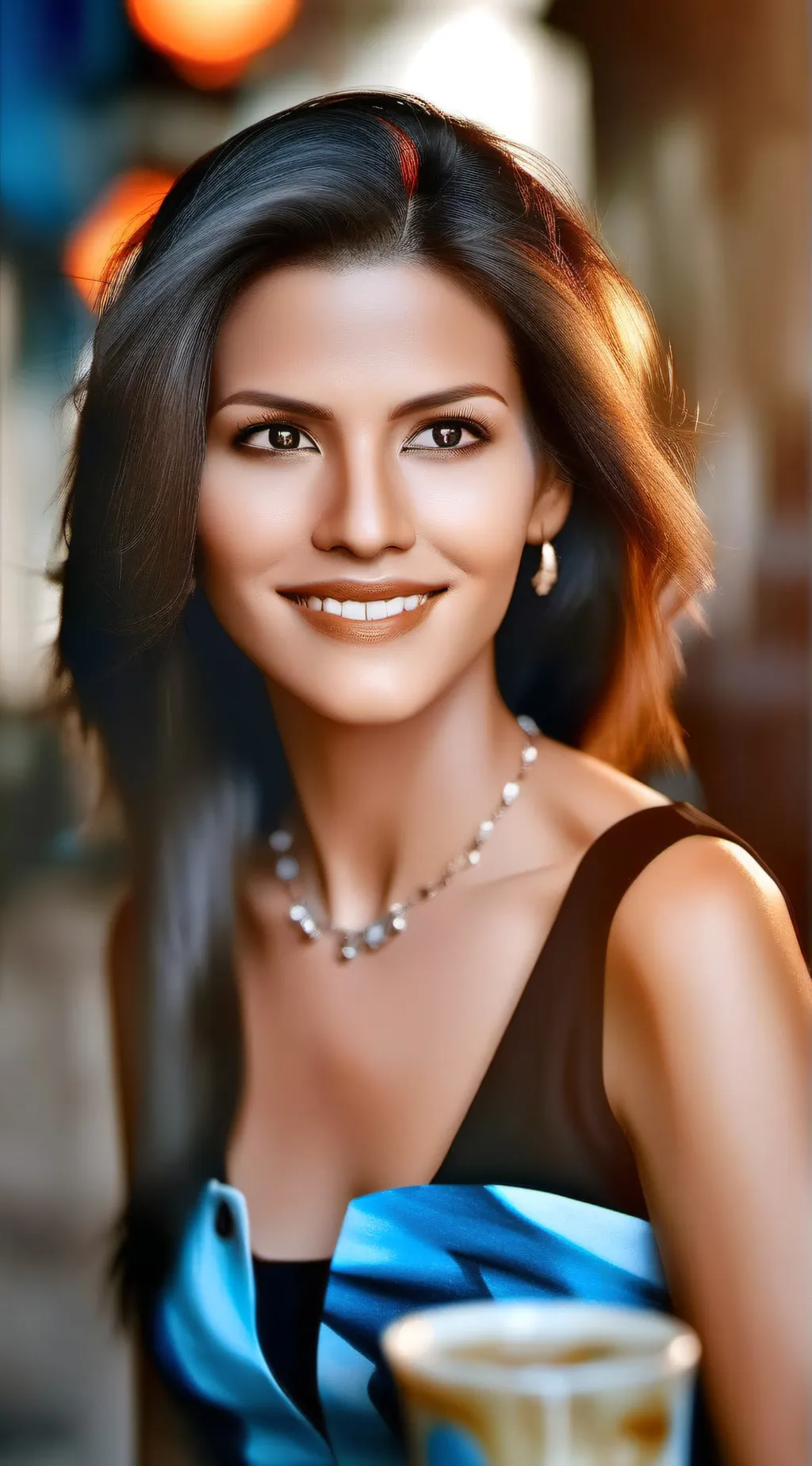 ai character: amix background