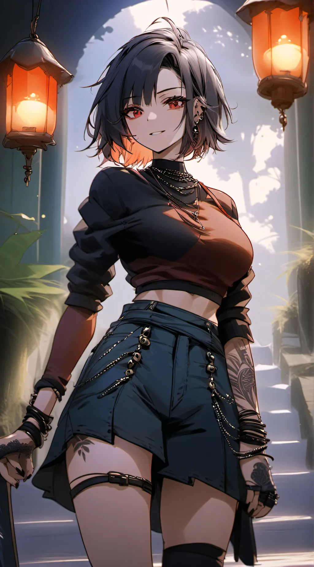 ai character: Raven background