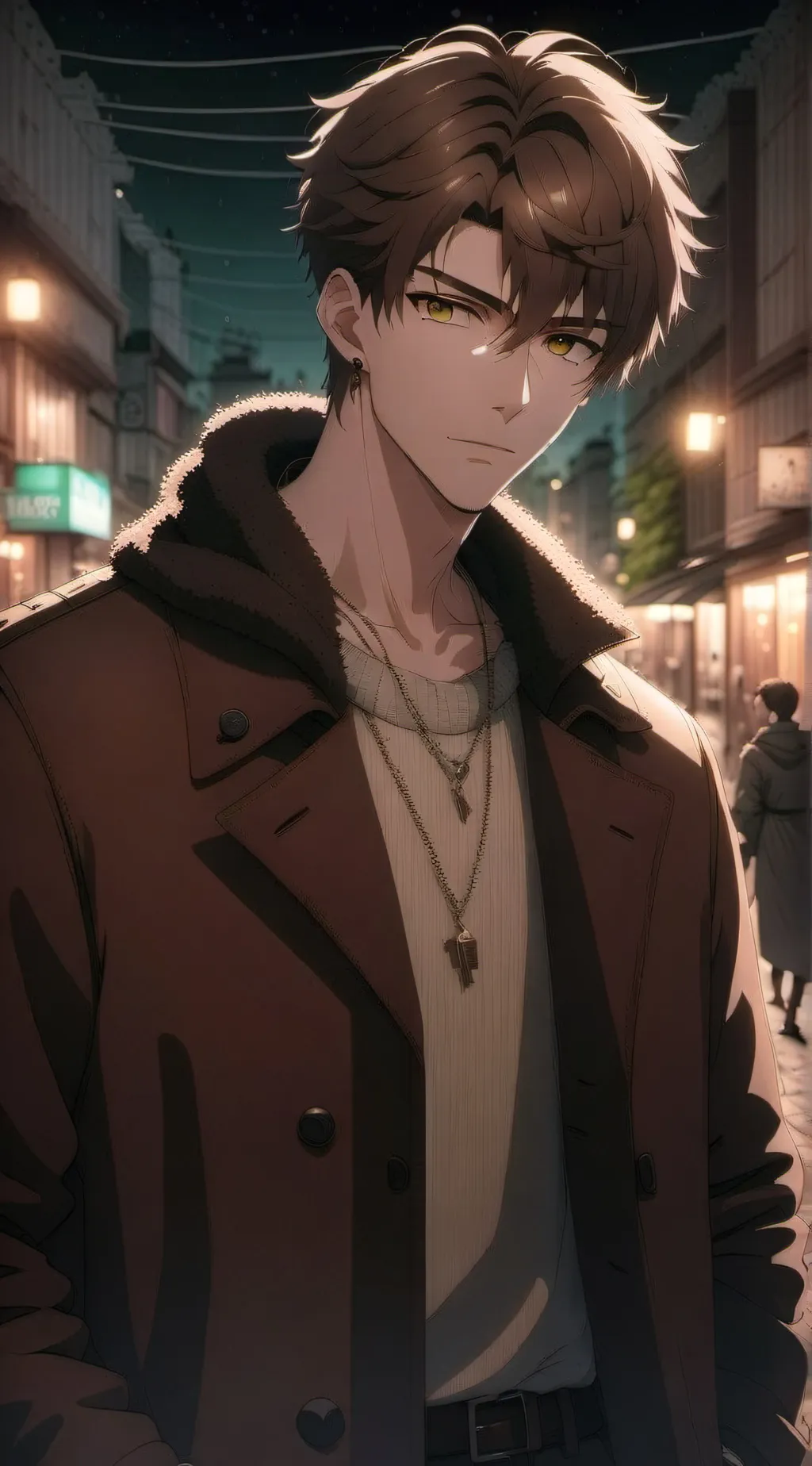 ai character: Hunter  background