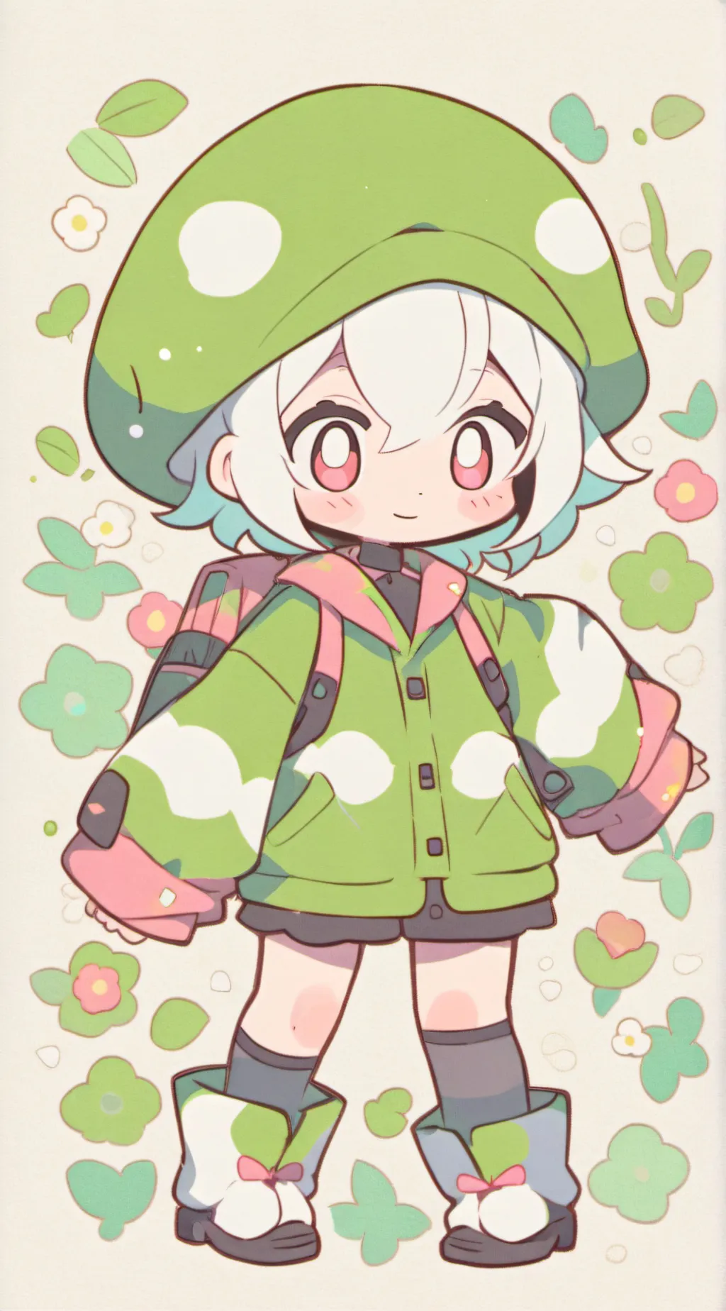 ai character: FPE :3333 background