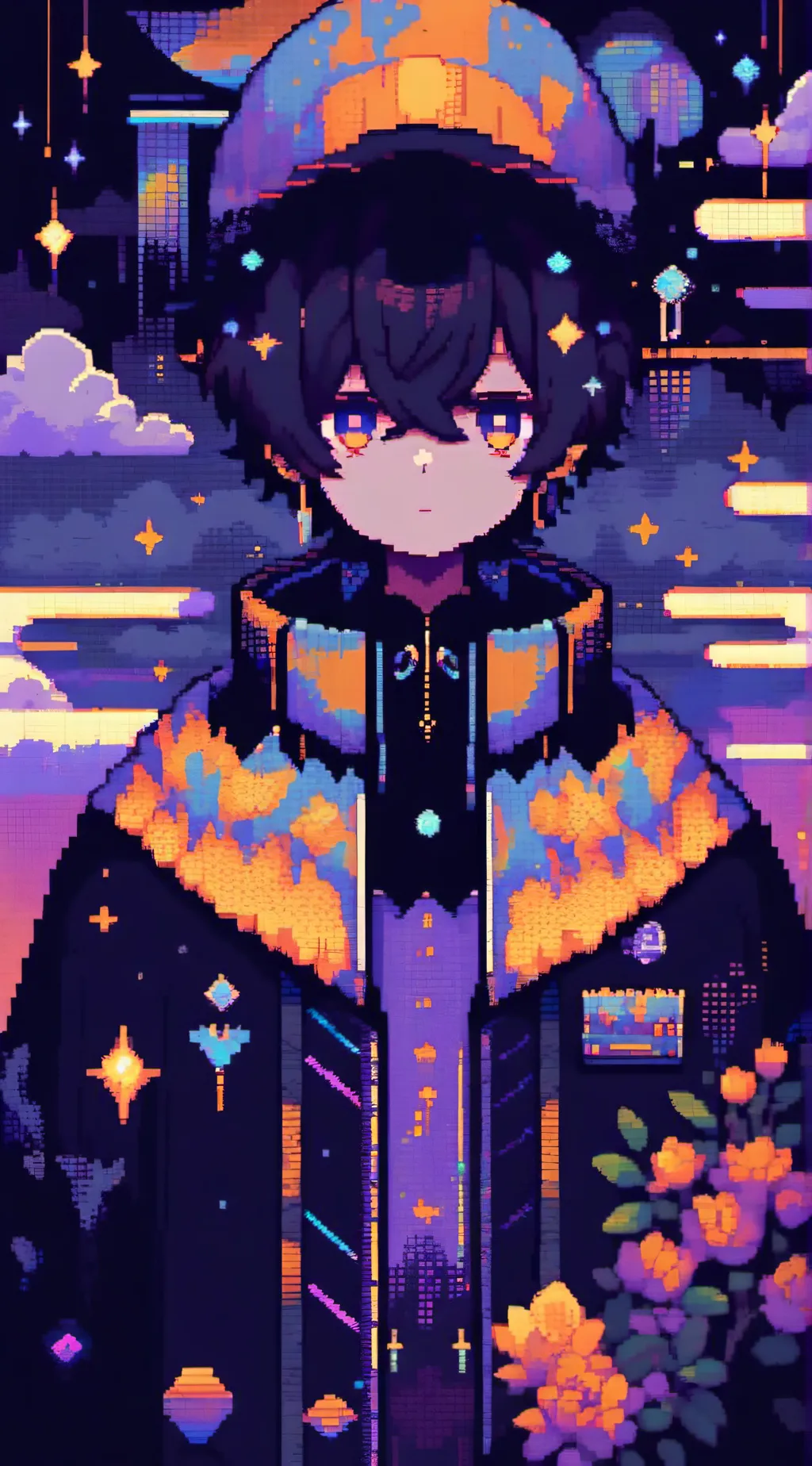 ai character: Hh background