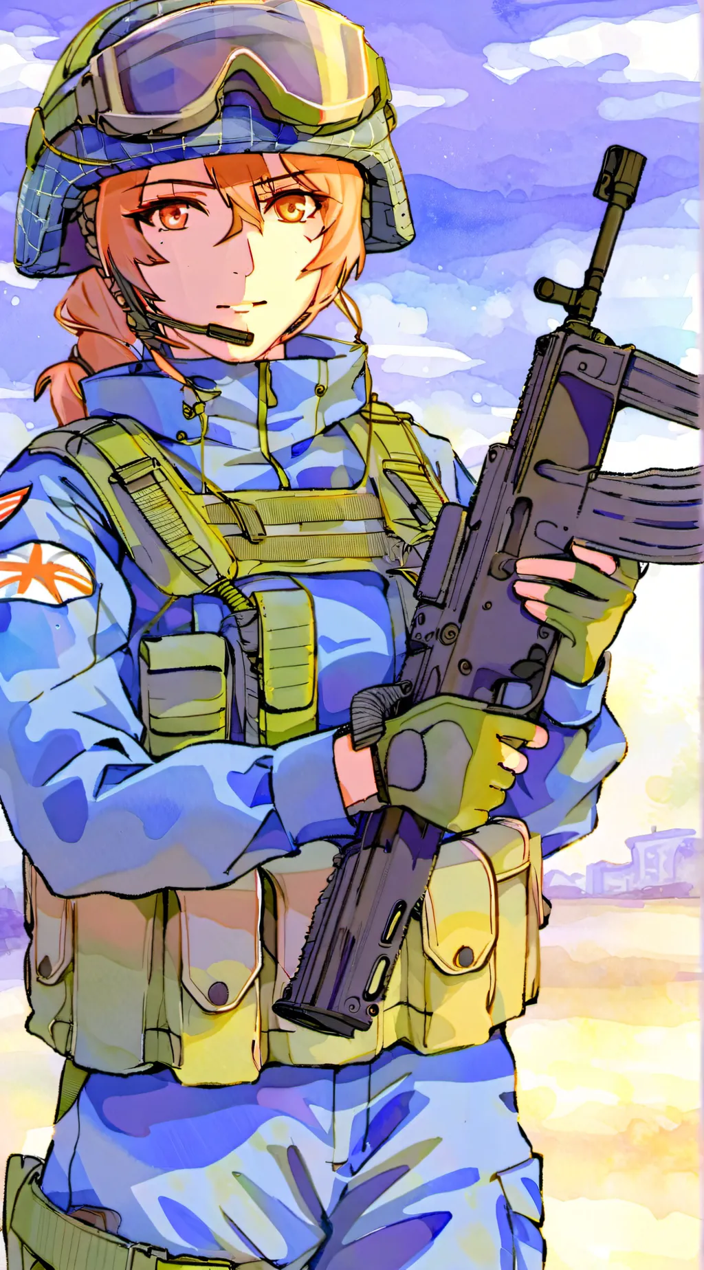 ai character: Clarinett Skyler background