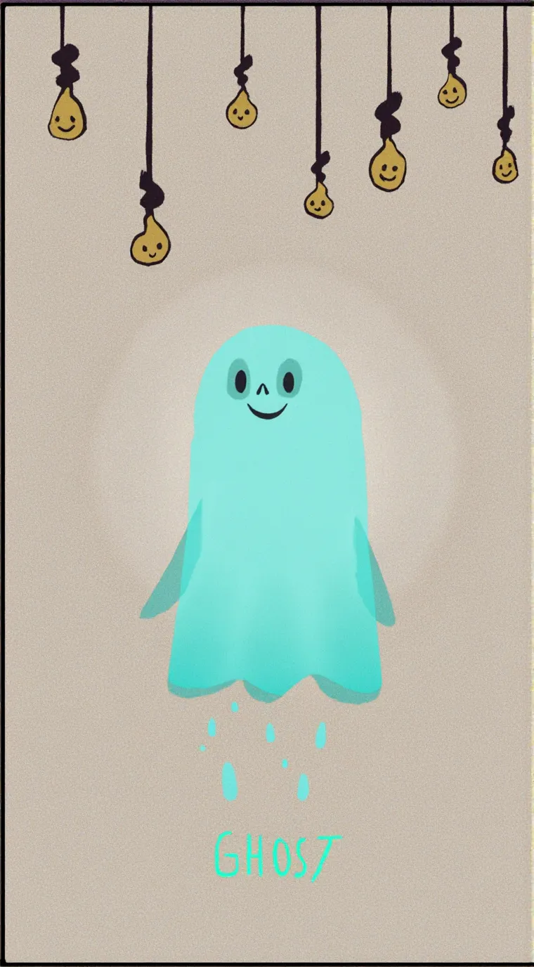 ai character: Ghosty background