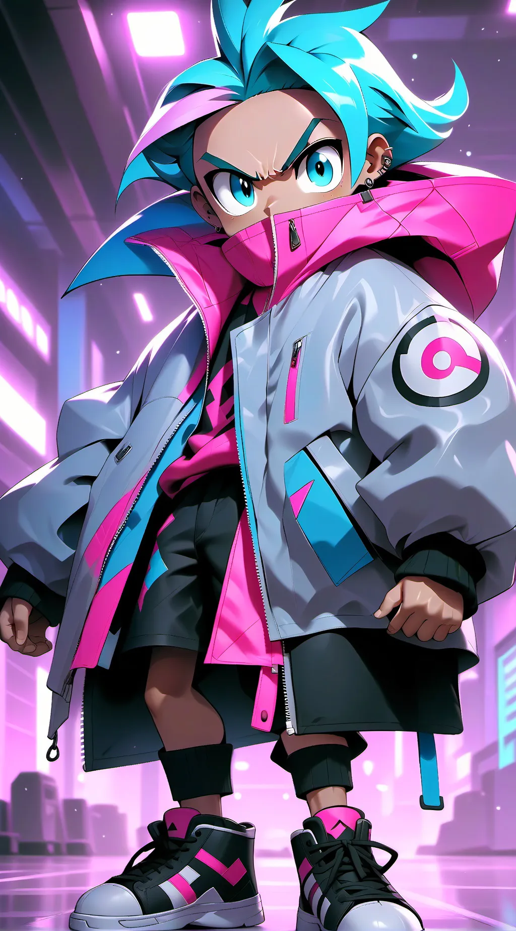 ai character: TFBF: RUN-💀☠️ background