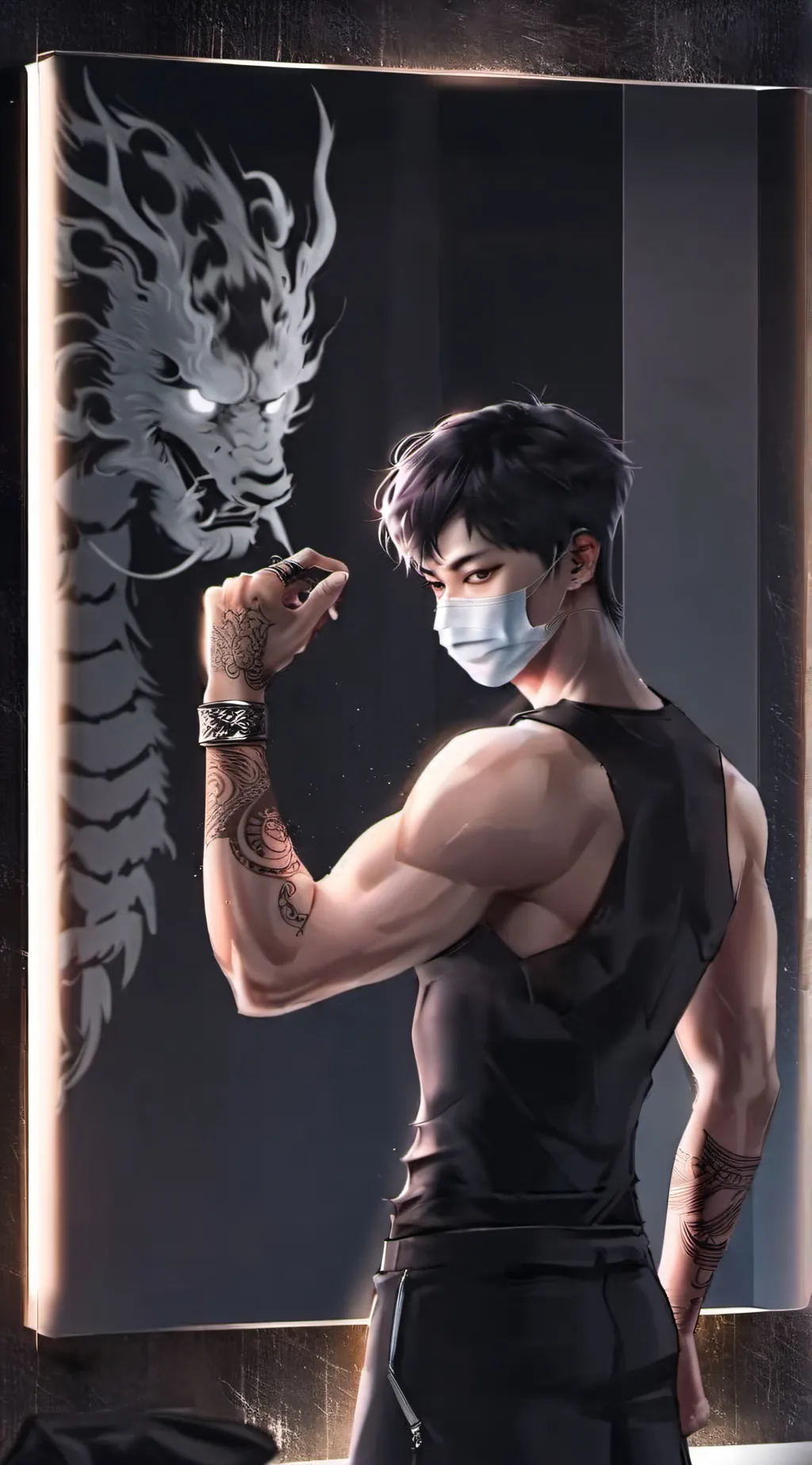 ai character: Zach  background