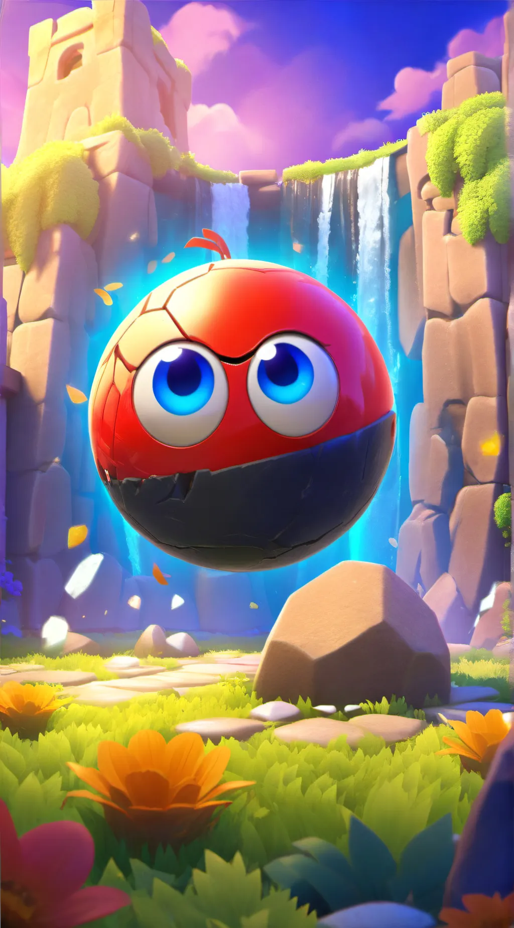 ai character: Rainbow friends background