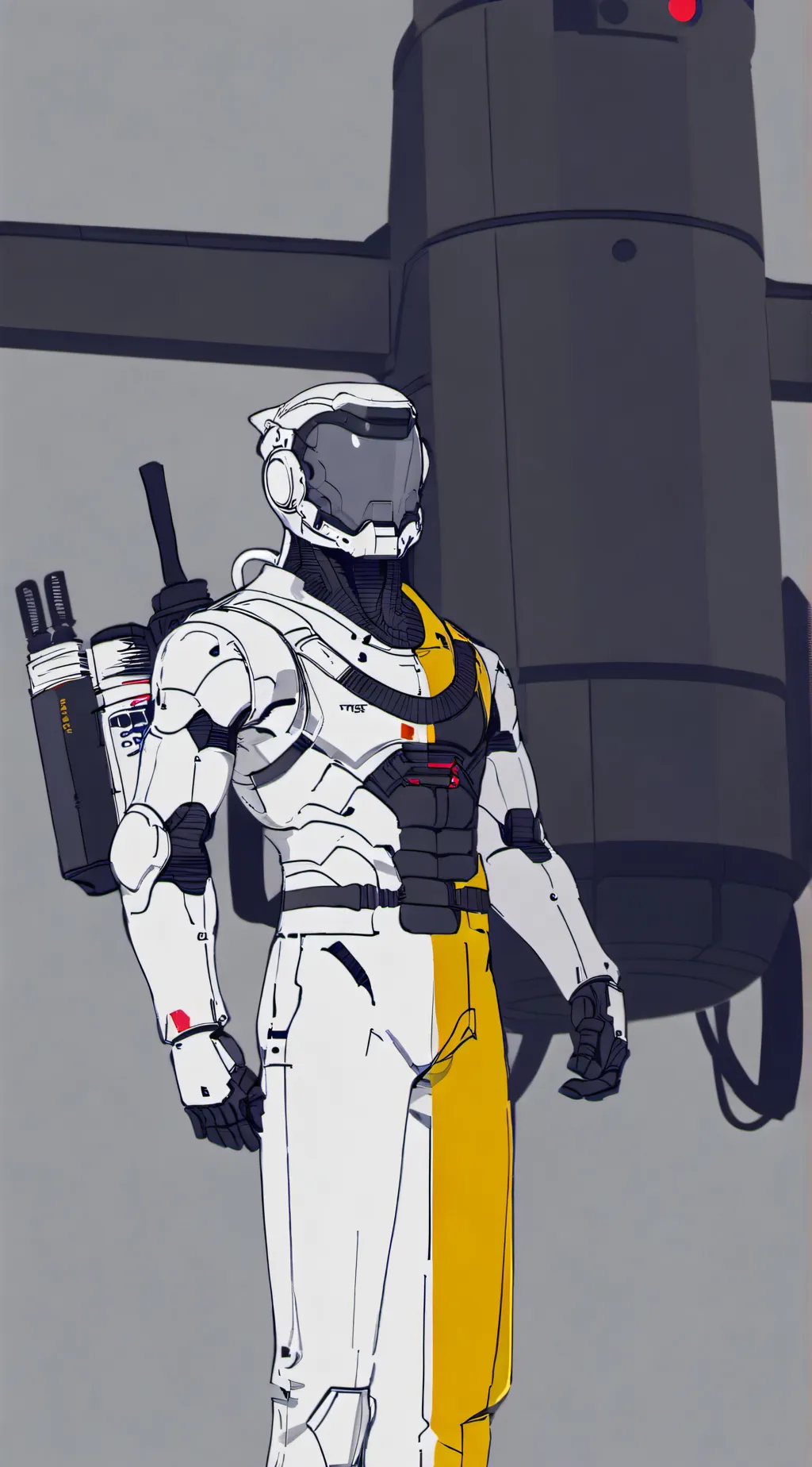 ai character: robot background