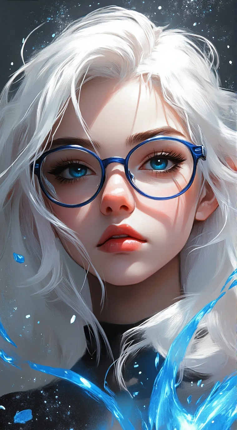 ai character: Girl(auroura) background