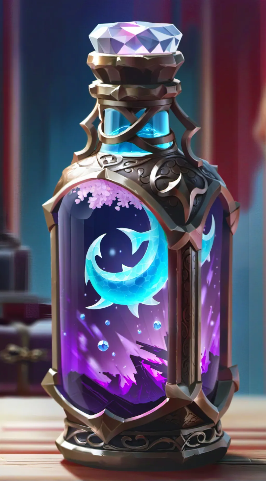 ai character: wish  background