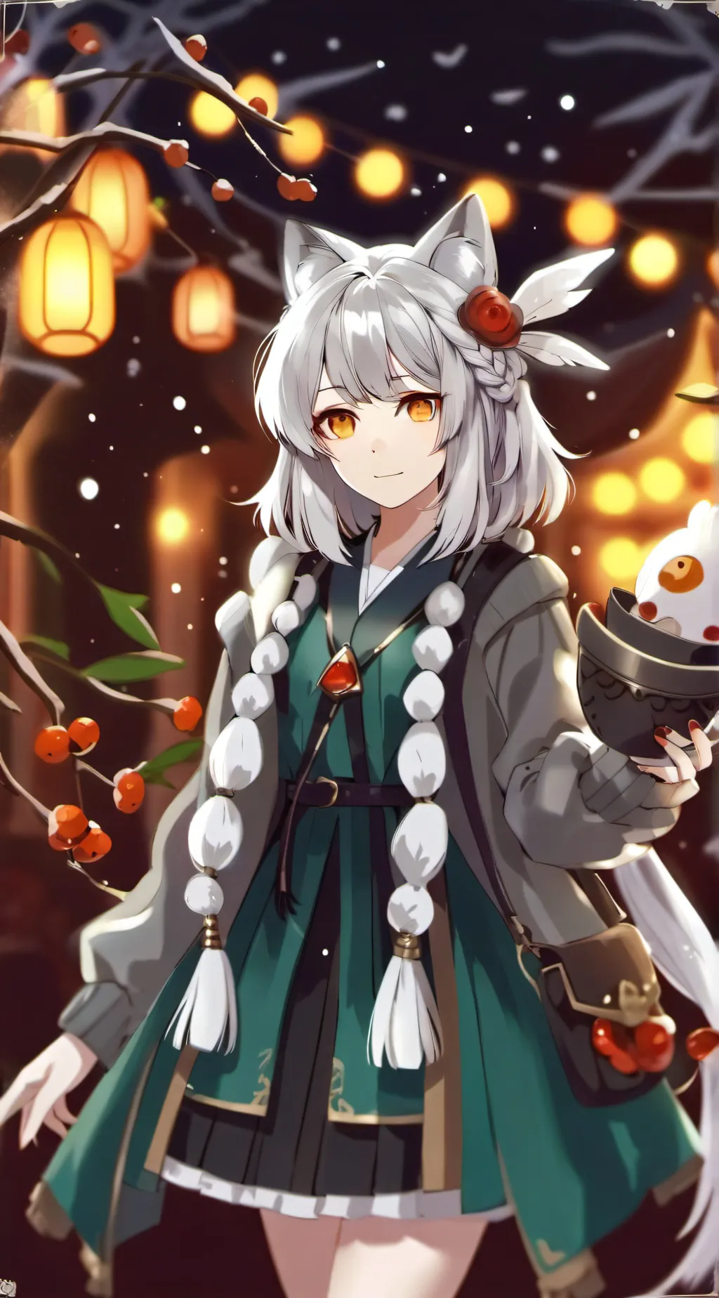 ai character: bakukirikamideku background