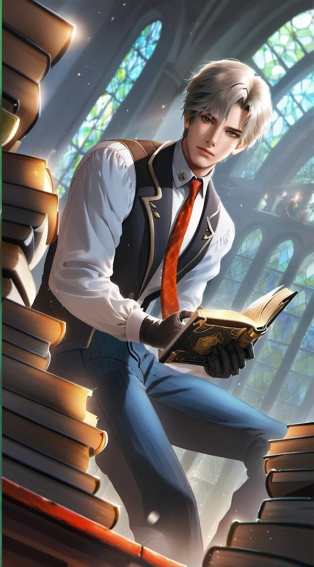 ai character: Matéo  background