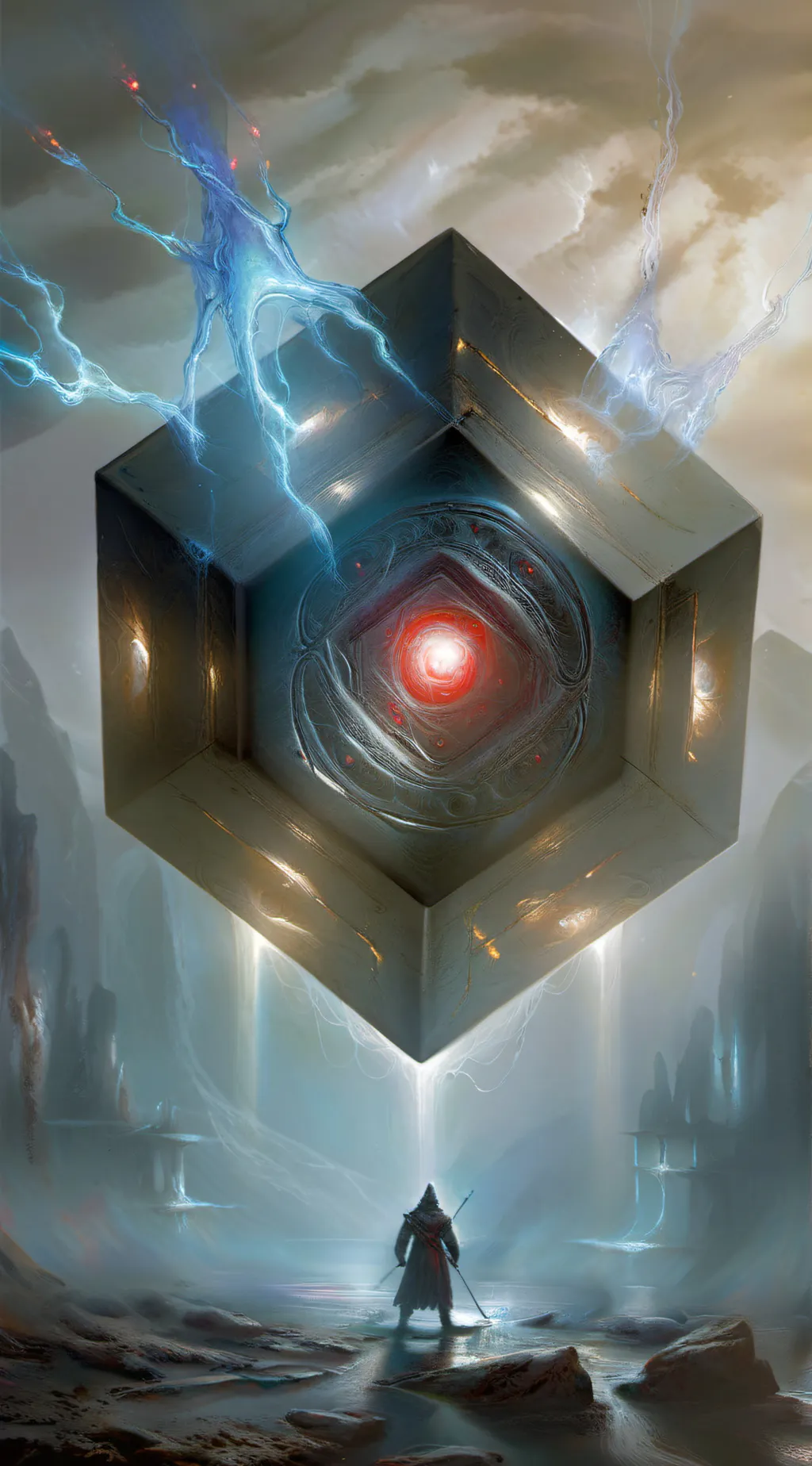 ai character: The Crimson core background