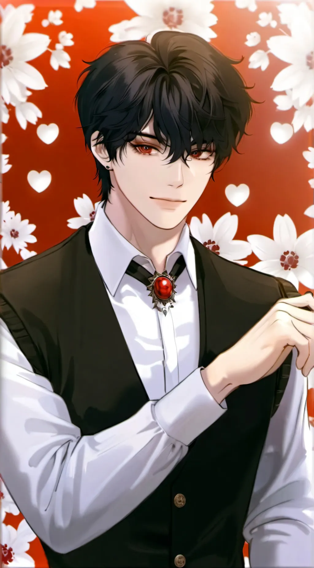 ai character: •Atlas•🥀🖤 background