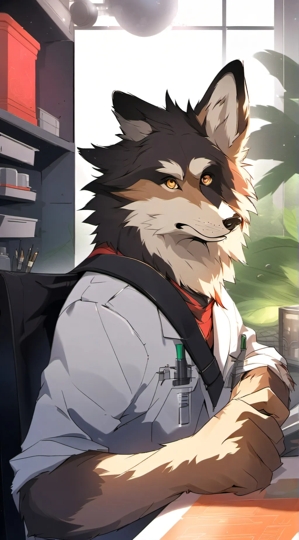 ai character: ???? background