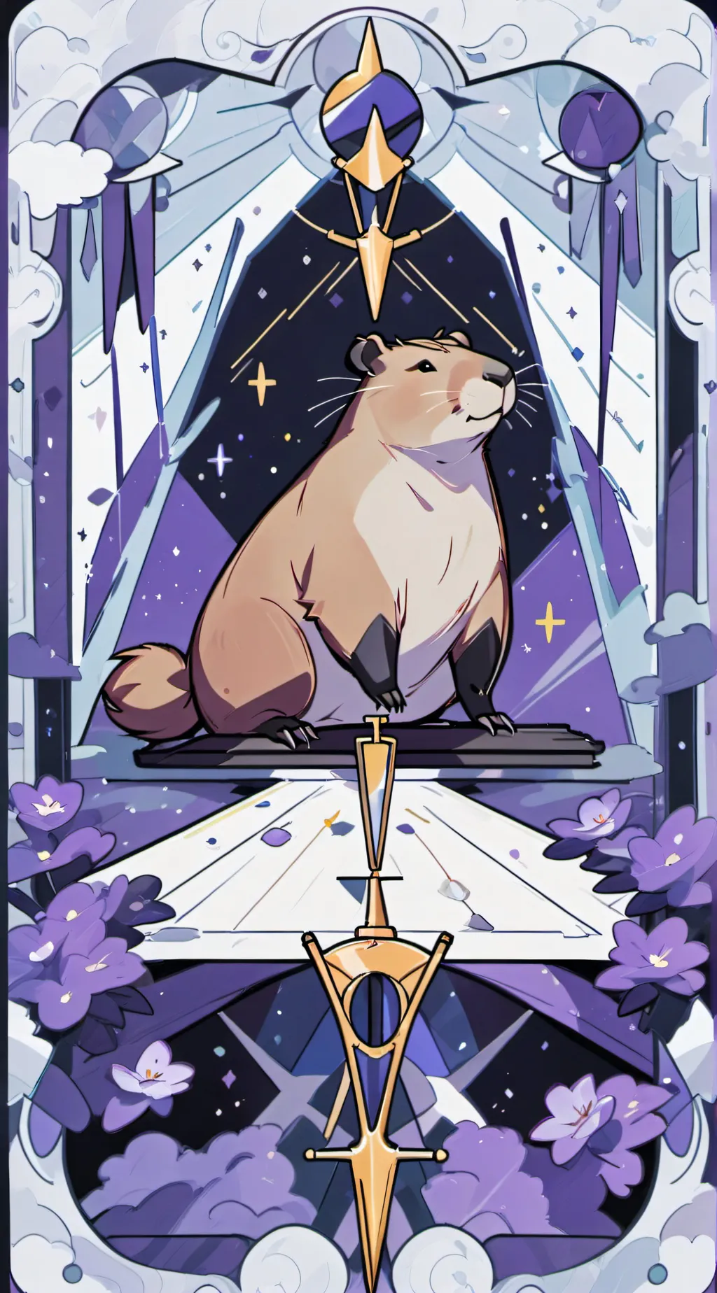 ai character: Anything  background