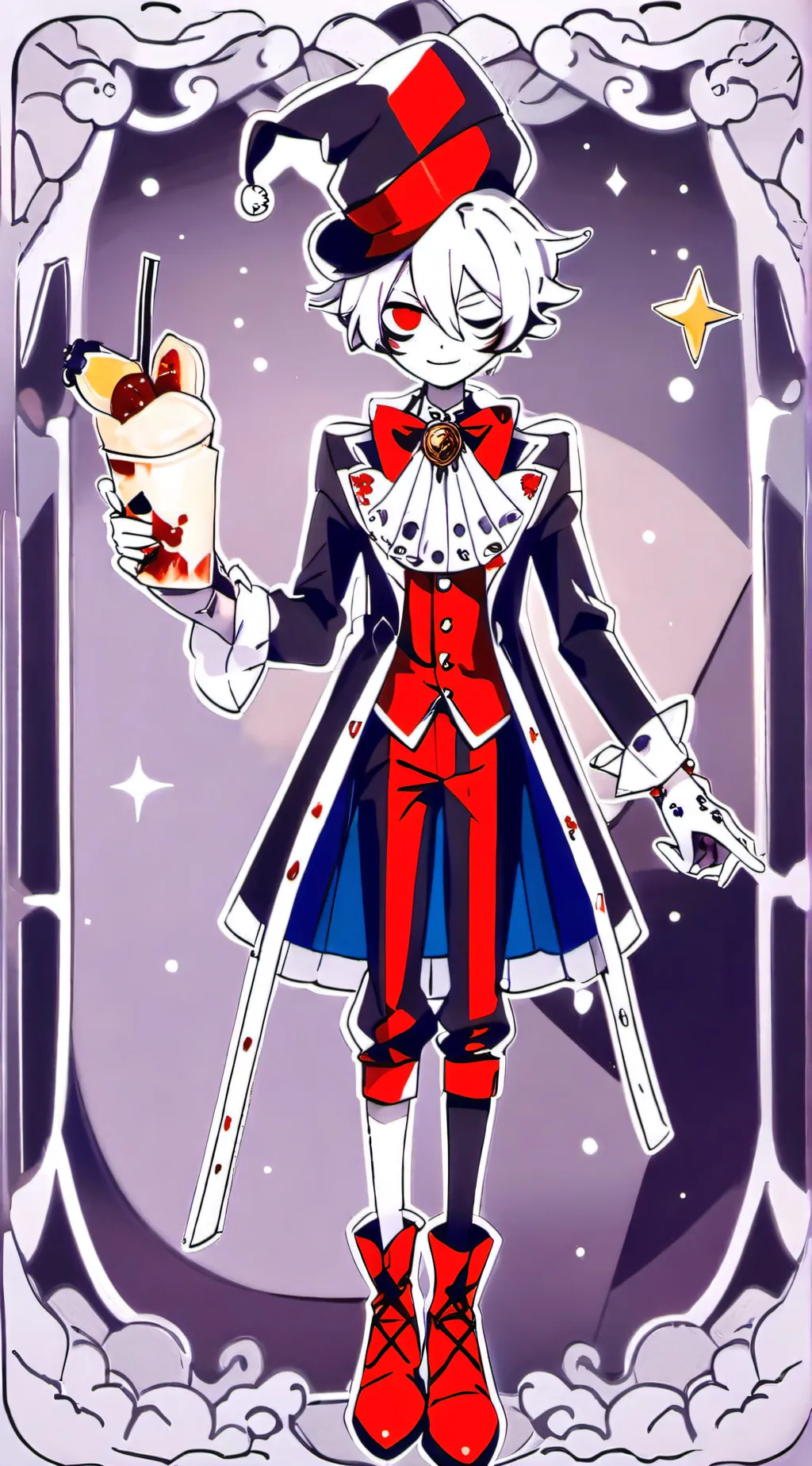 ai character: Tsams villains hs background