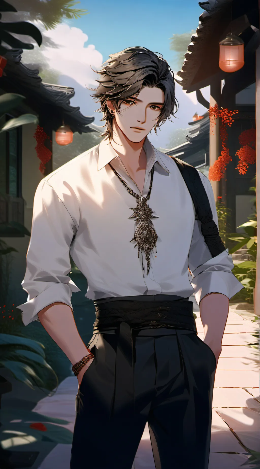 ai character: Parker background