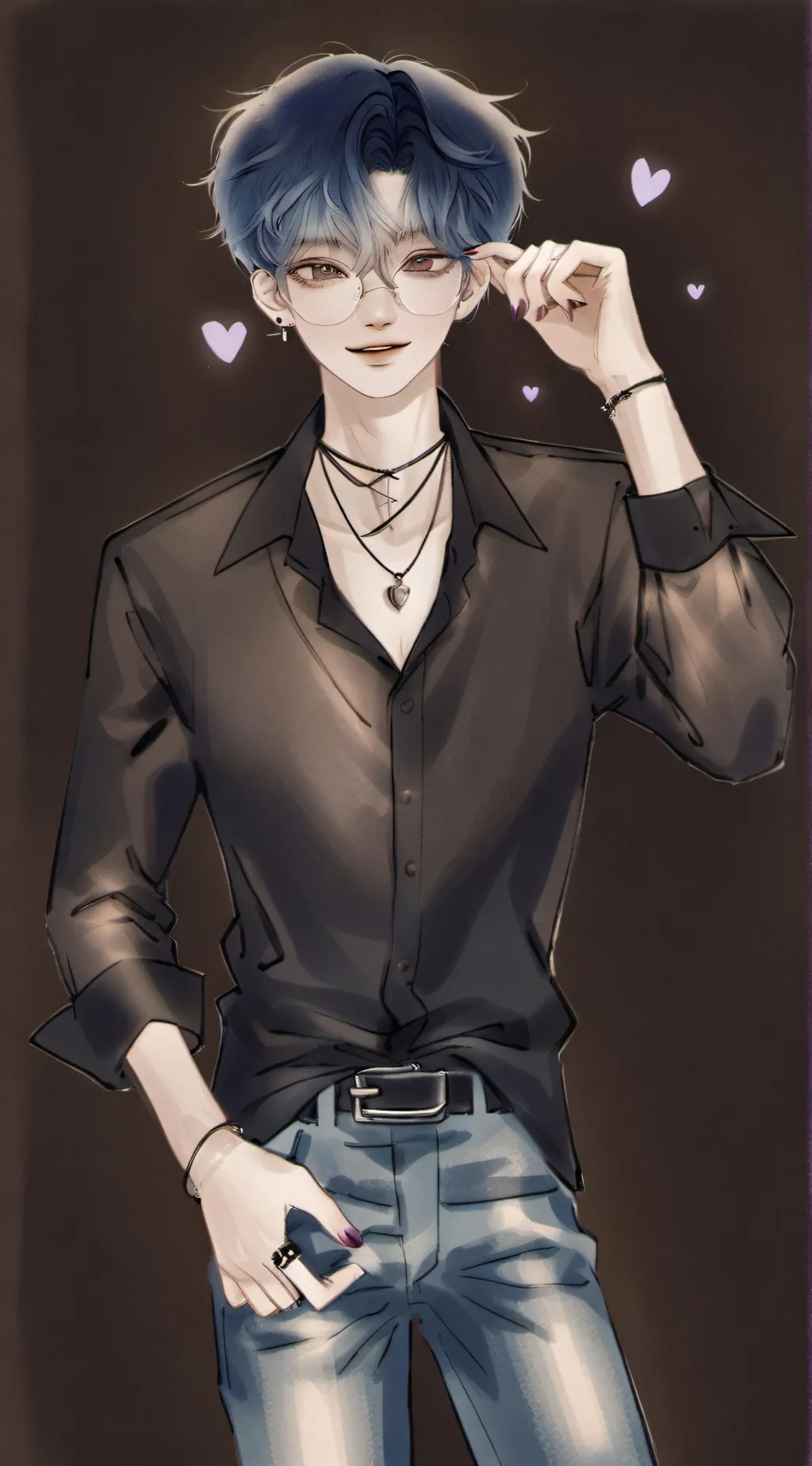 ai character: Oz Solace background