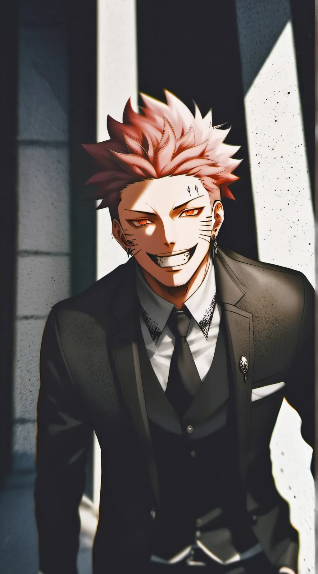 ai character: Sukuna background