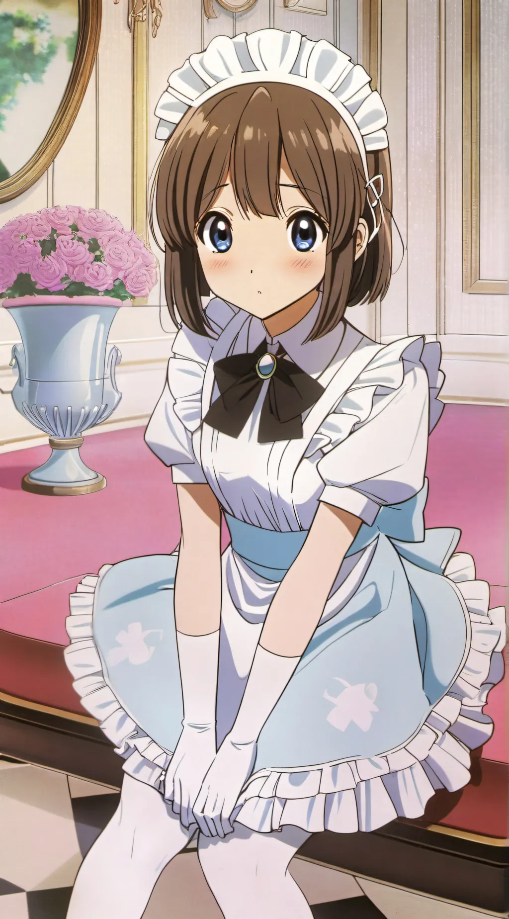 ai character: Eva  background