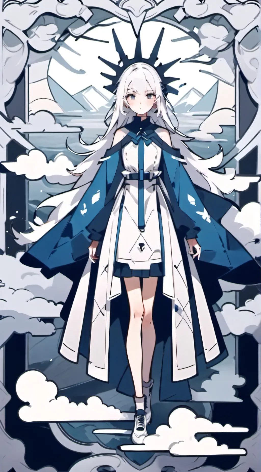 ai character: ☺Peacat!☺ background