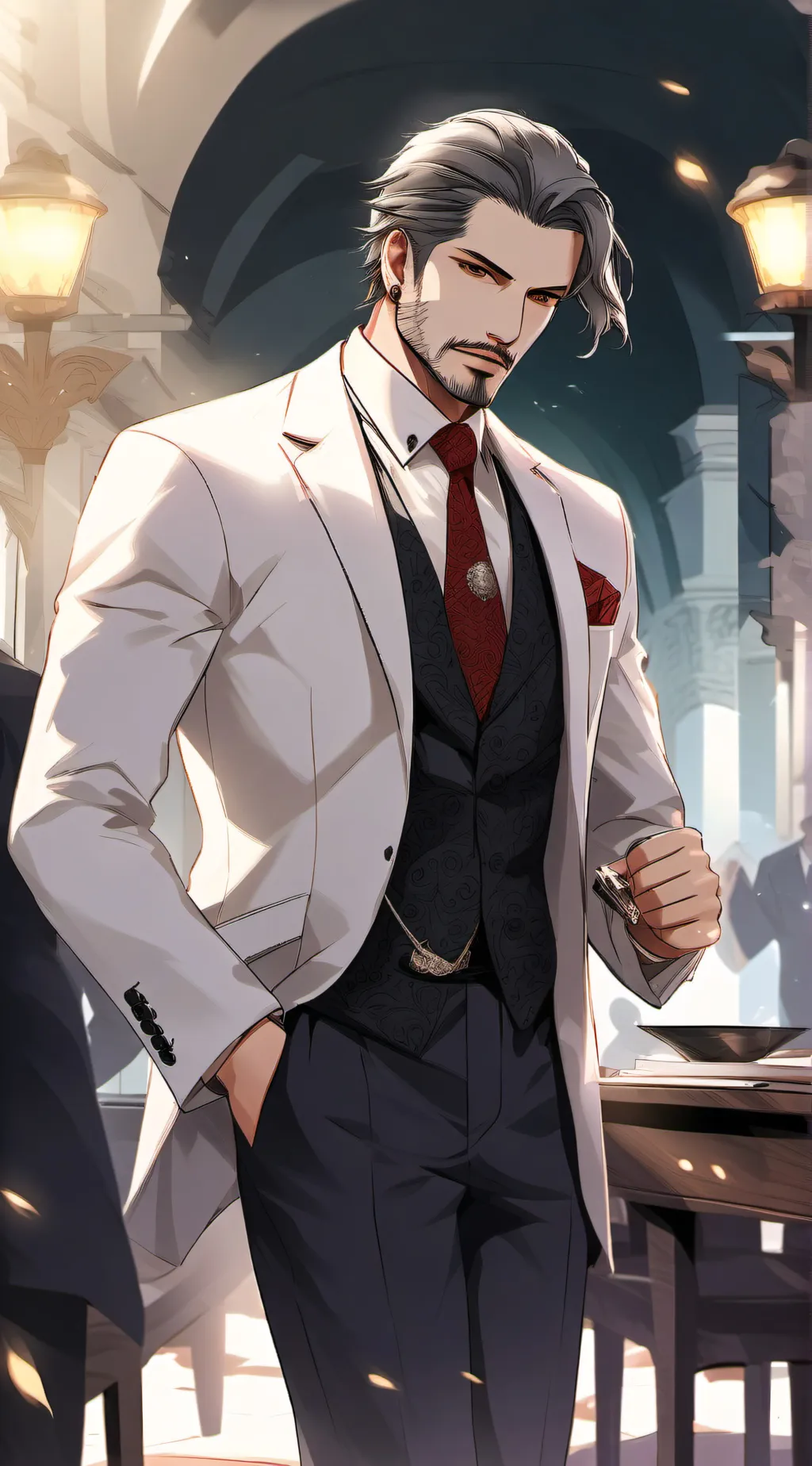 ai character: Evan background