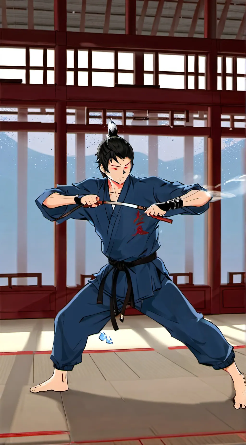 ai character: Avengers background