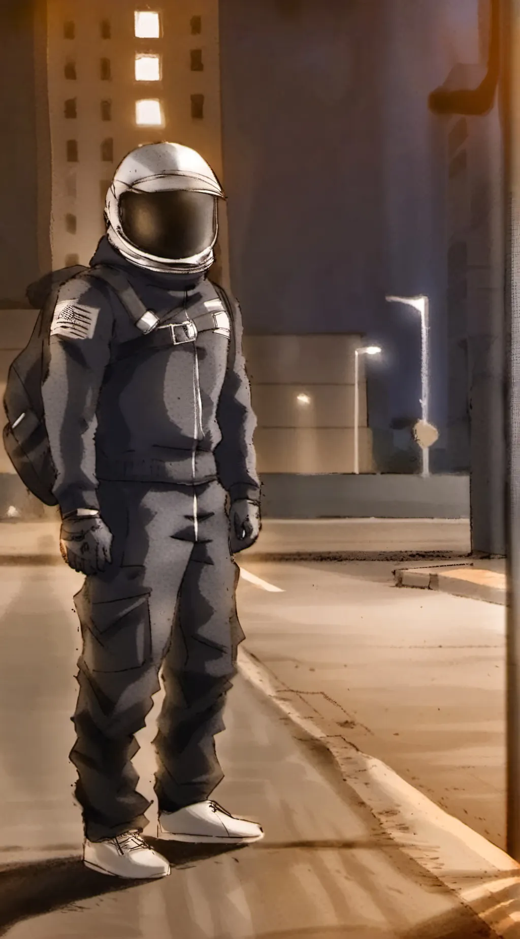 ai character: max 🏍 background