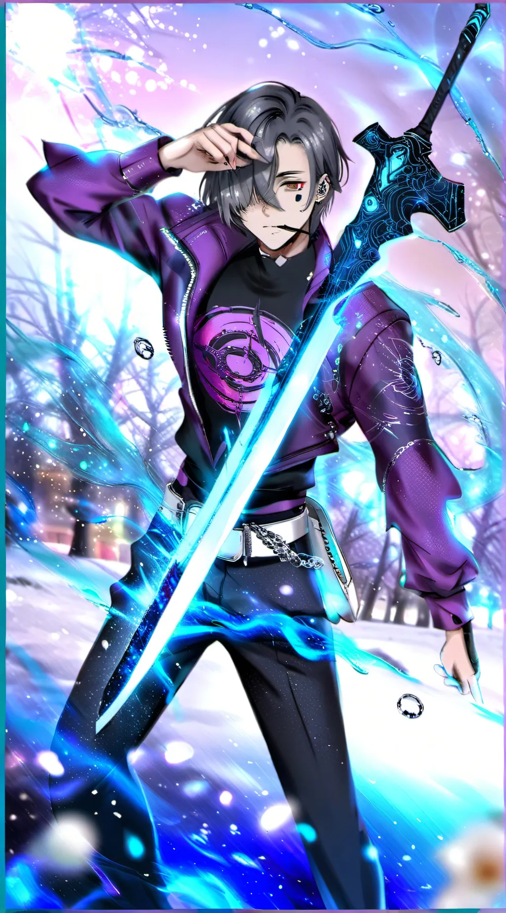 ai character: rye background