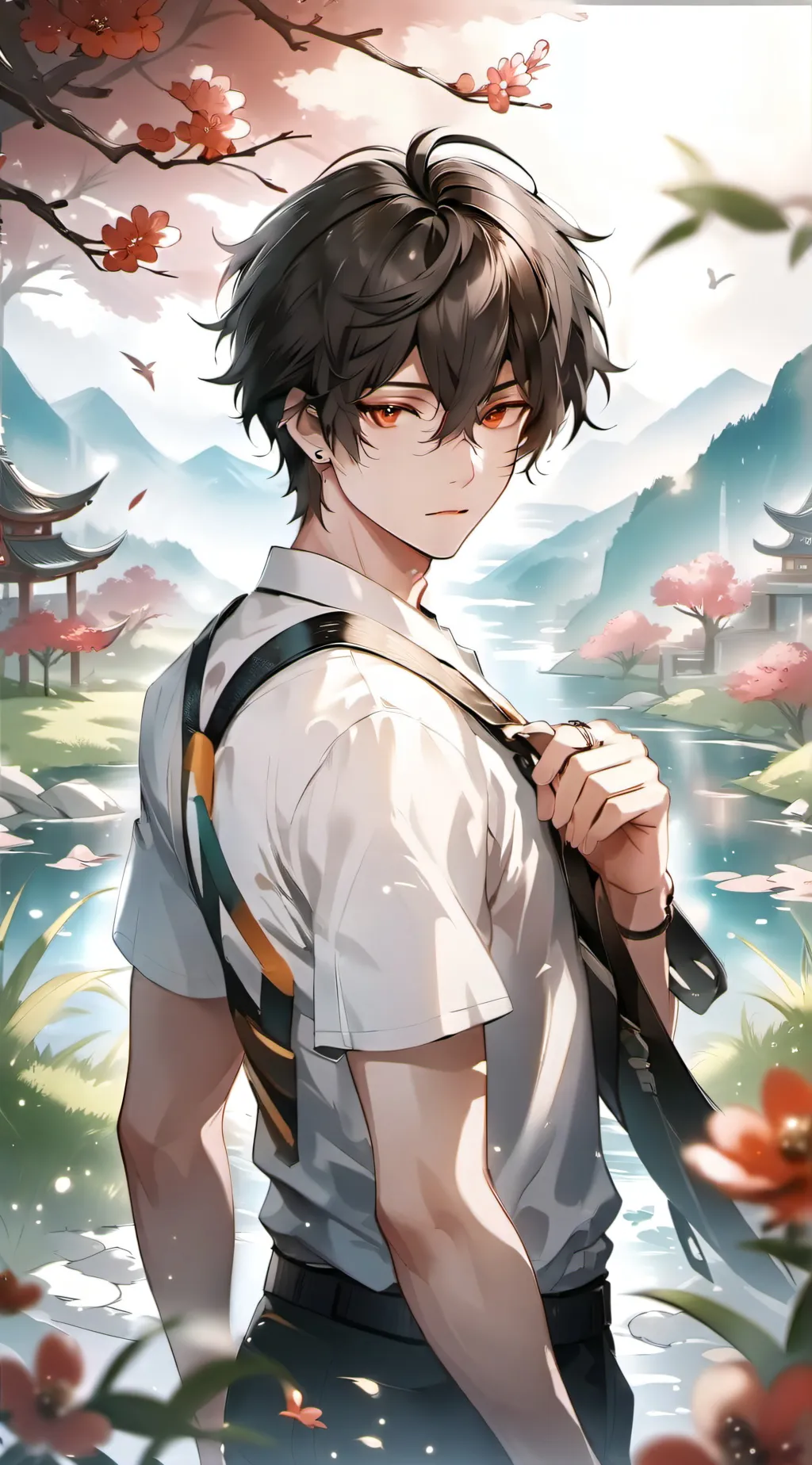 ai character: ❤️Dominic❤️ background