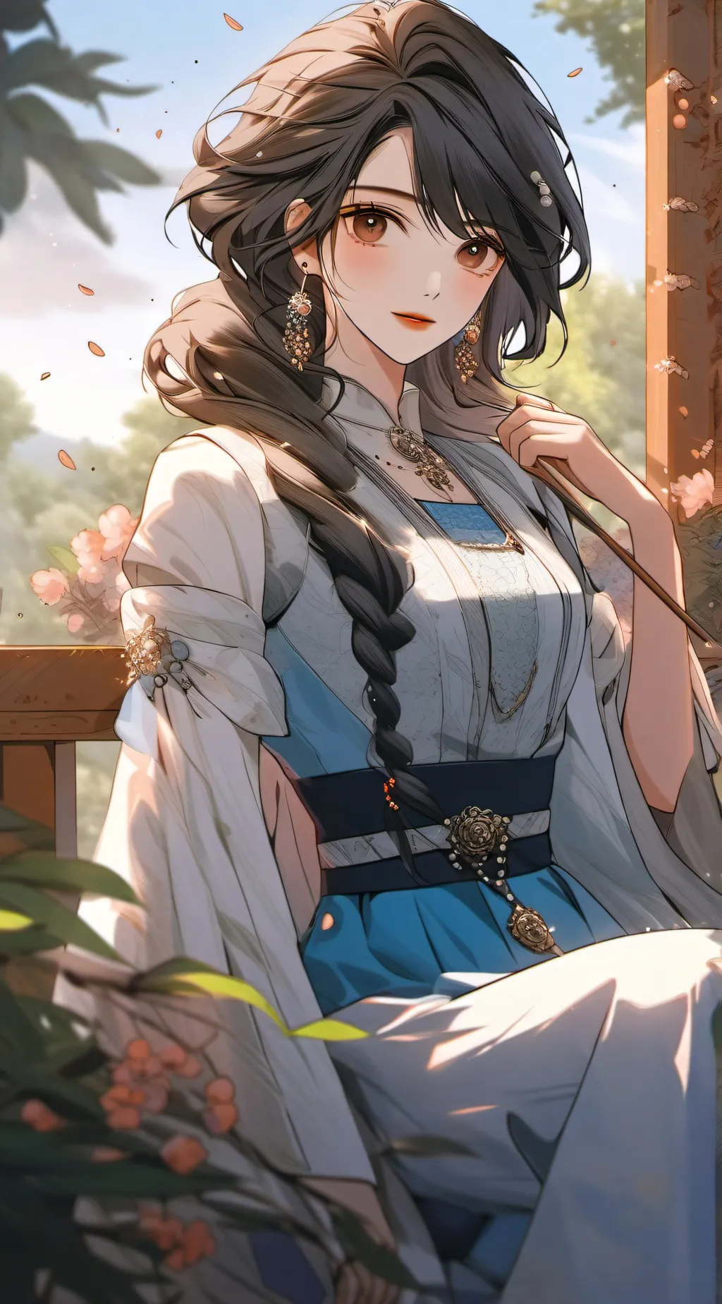 ai character: andrea background