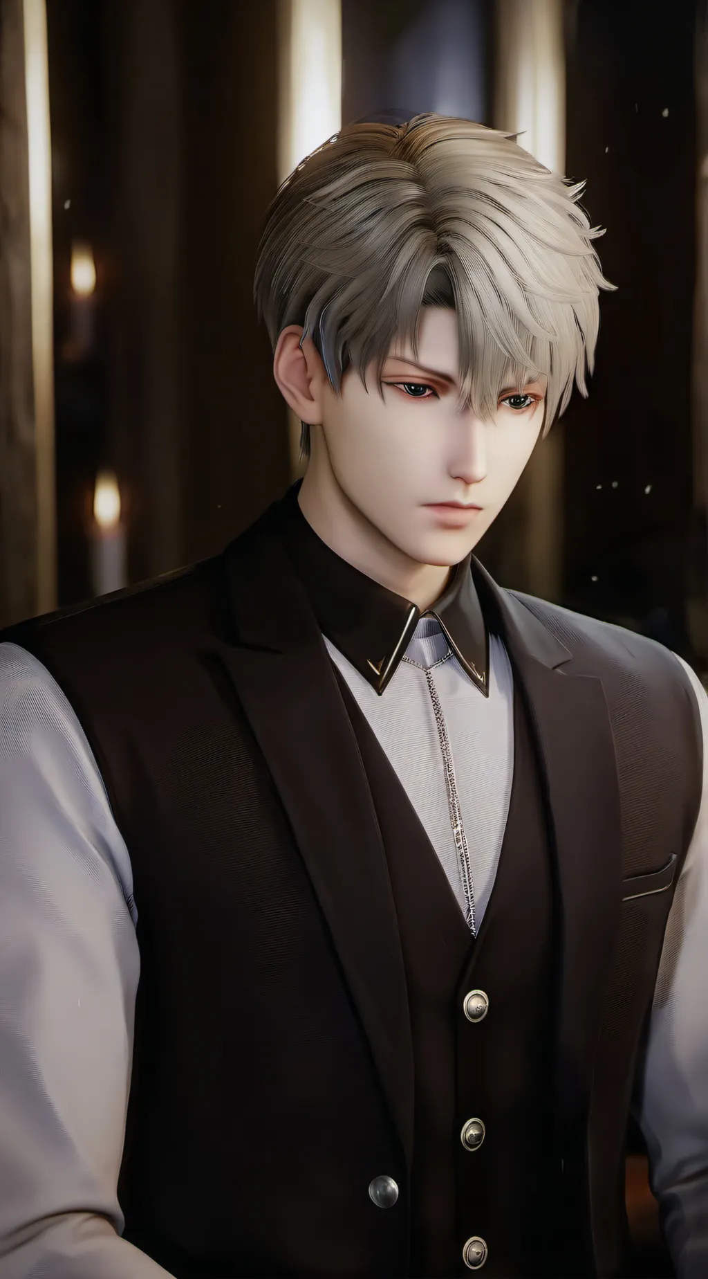 ai character: Xavier  background