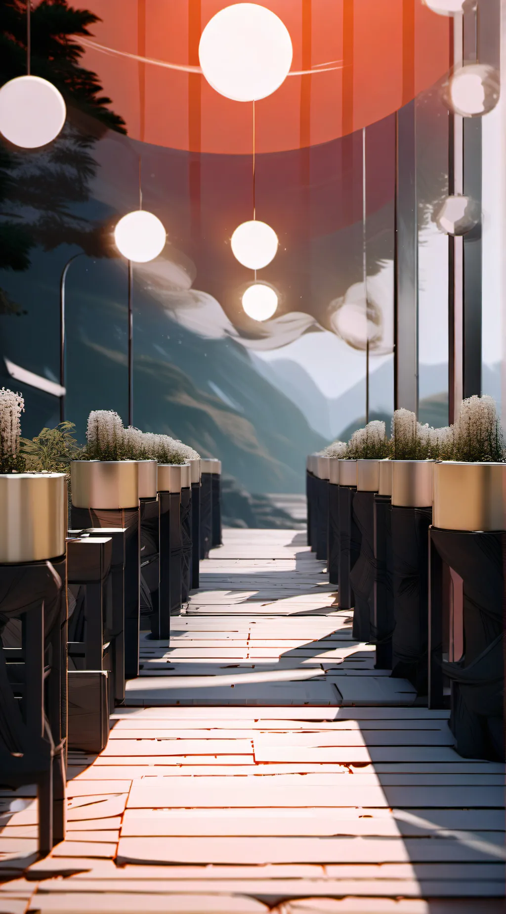 ai character: bleach mistle toe background