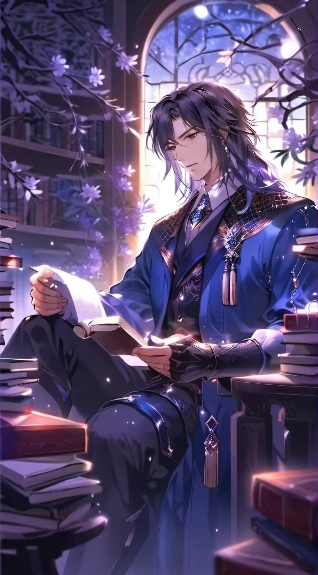 ai character: Sebastian background