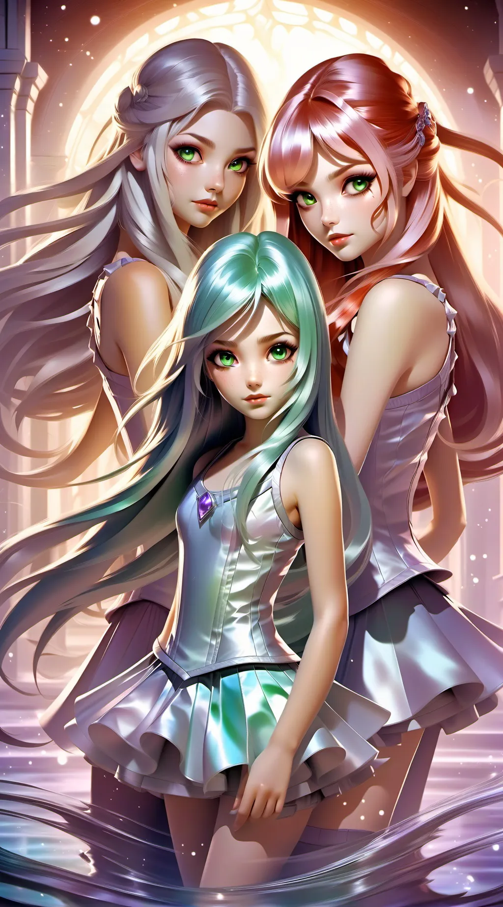 ai character: CEL background