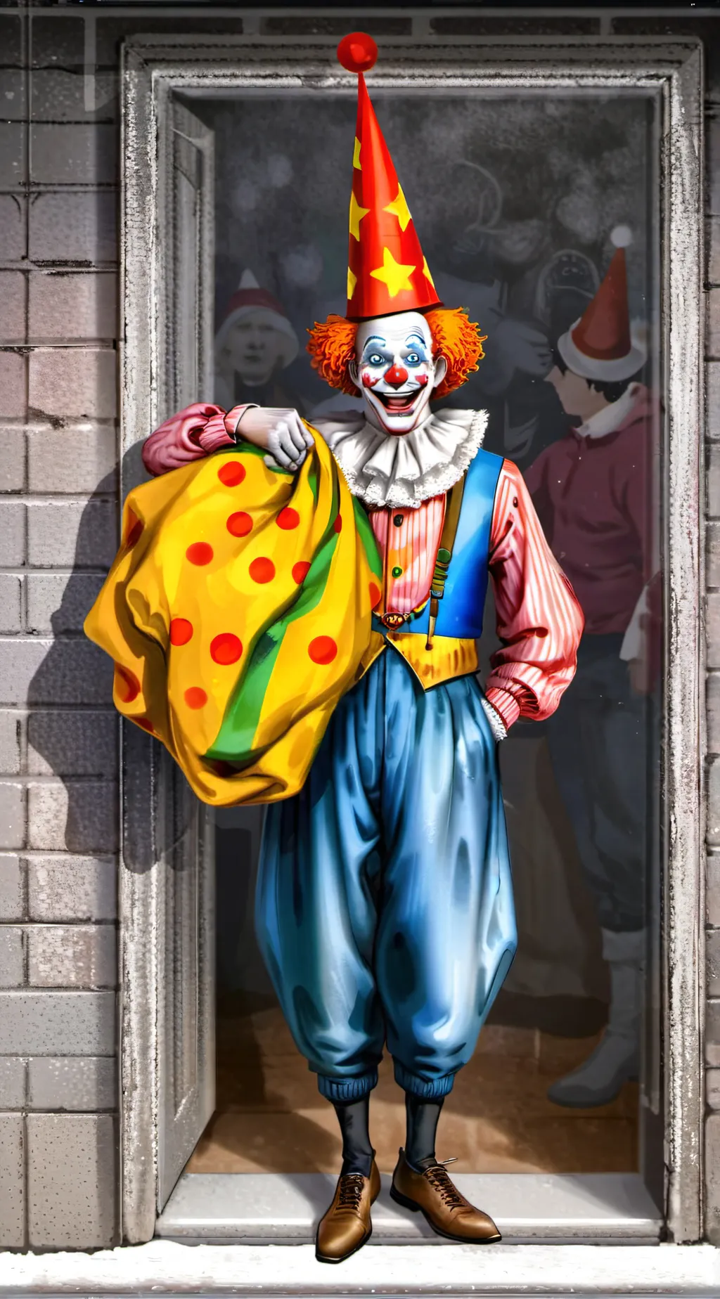 ai character: Clown 🤡  background