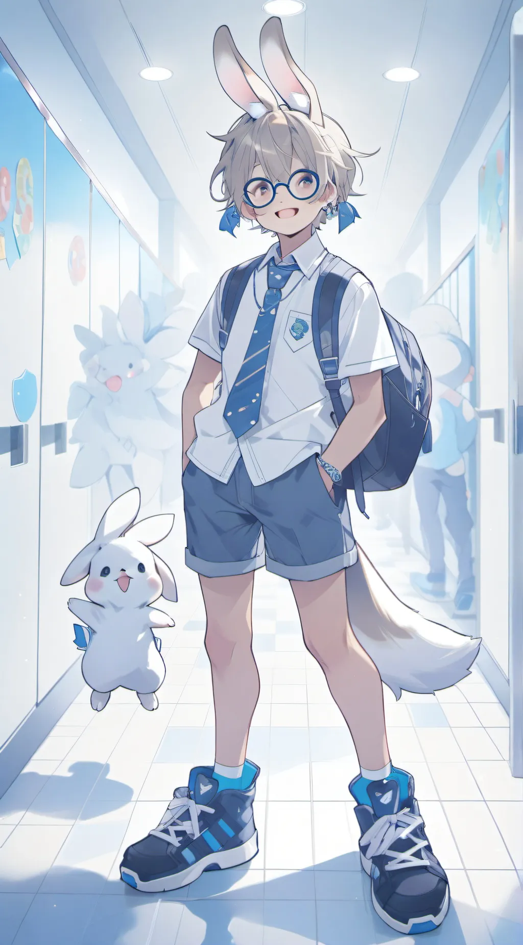 ai character: Silly Gipson  background