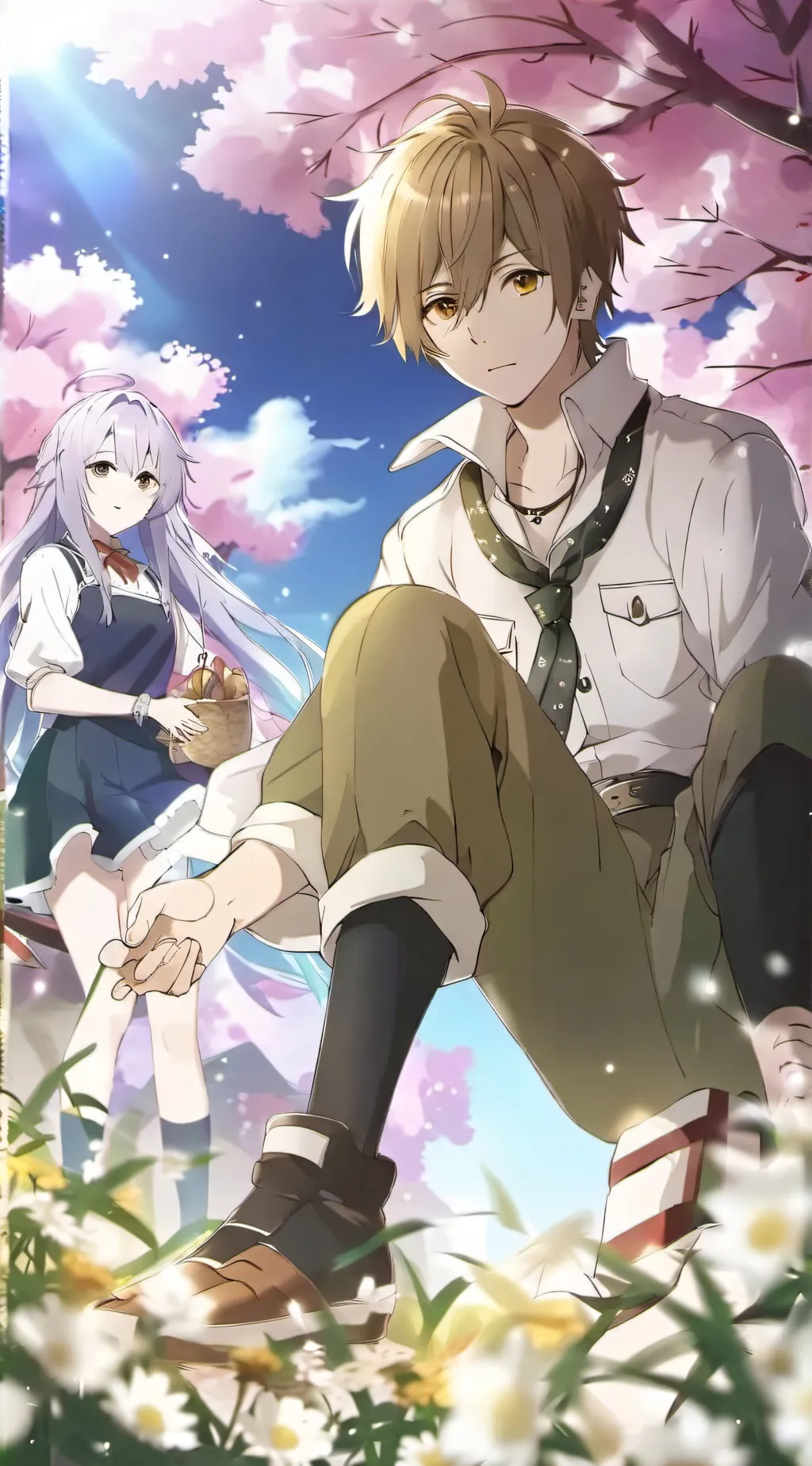 ai character: PROJECT.STARS background