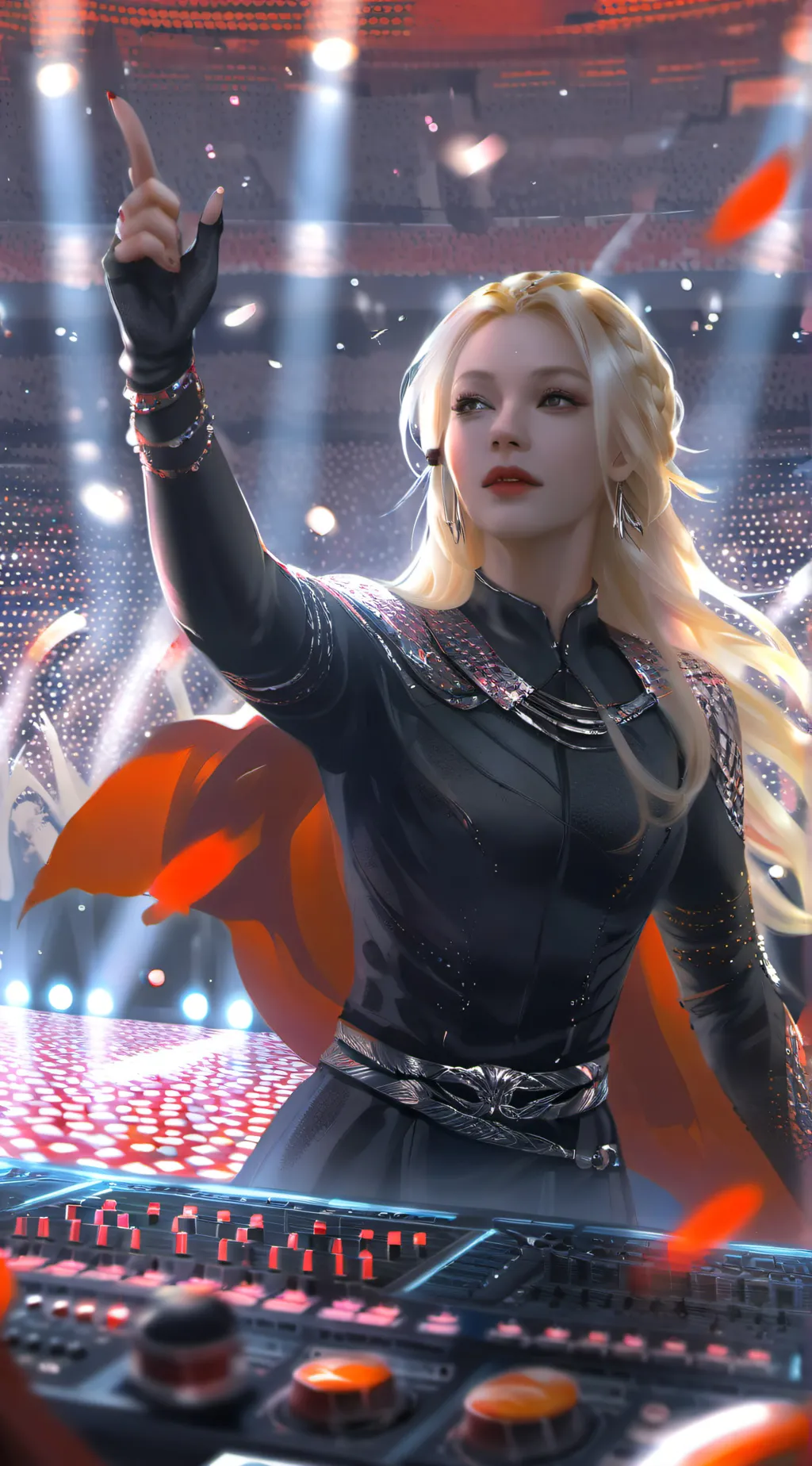 ai character: ella background