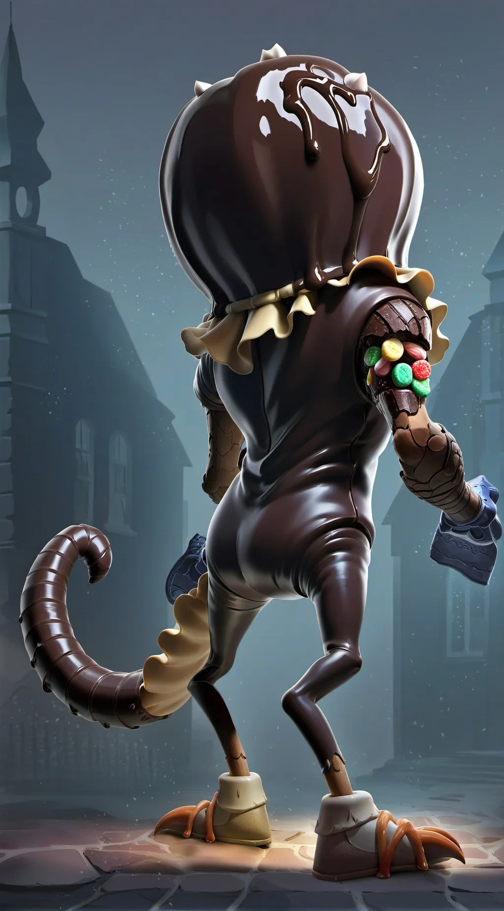 ai character: Choco background