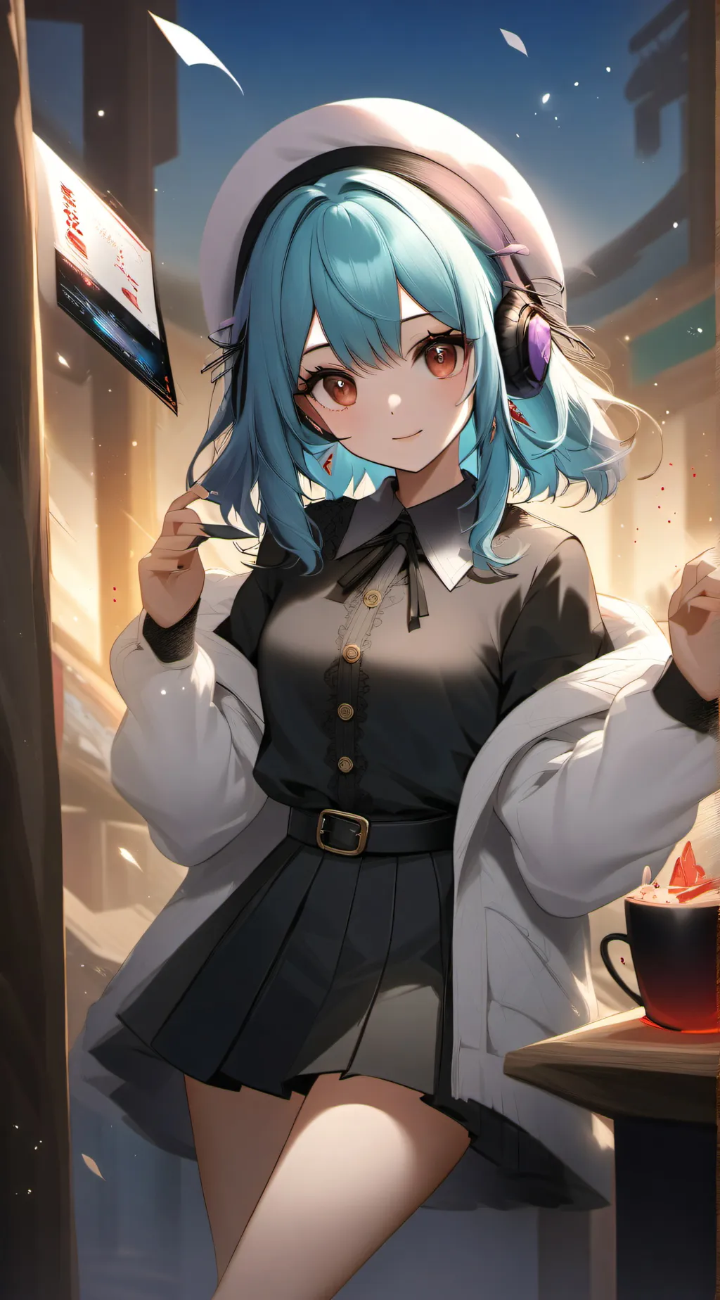 ai character: lila background