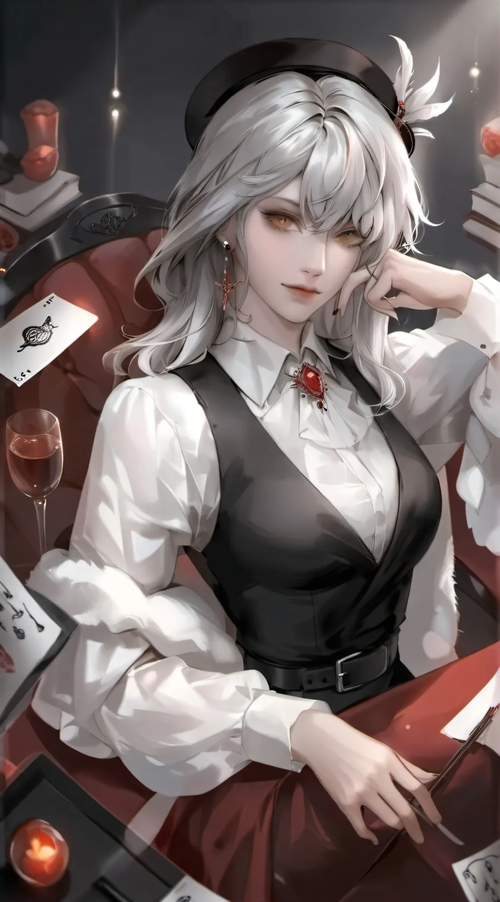 ai character: amira background