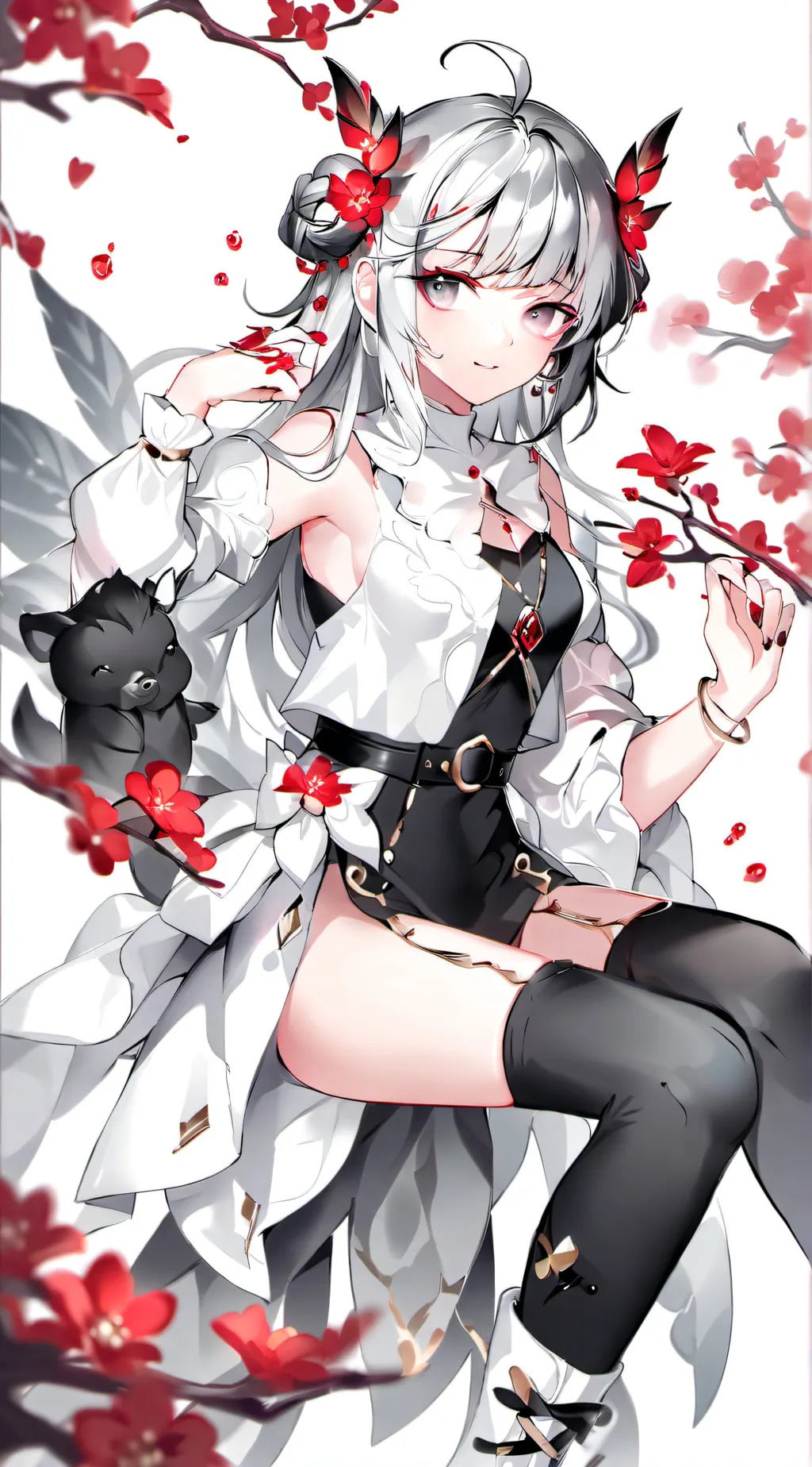 ai character: 漩涡玖辛奈 background