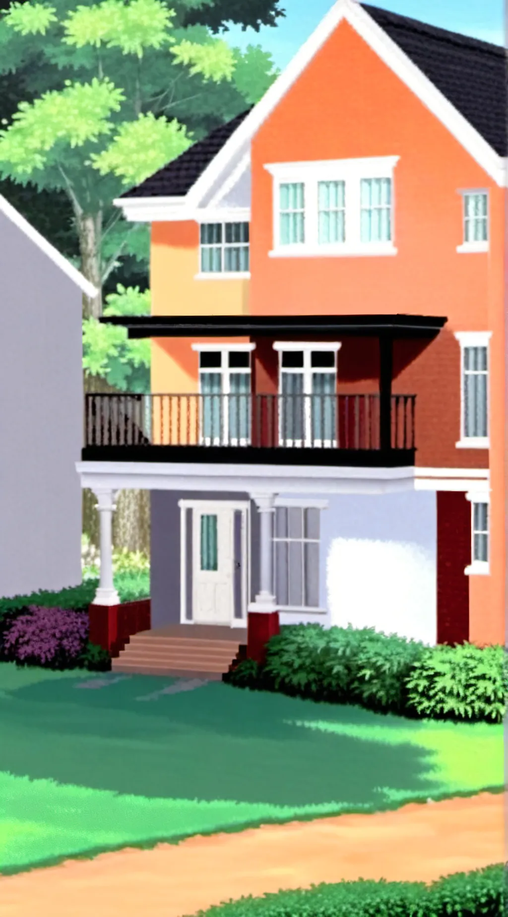 ai character: sand box background