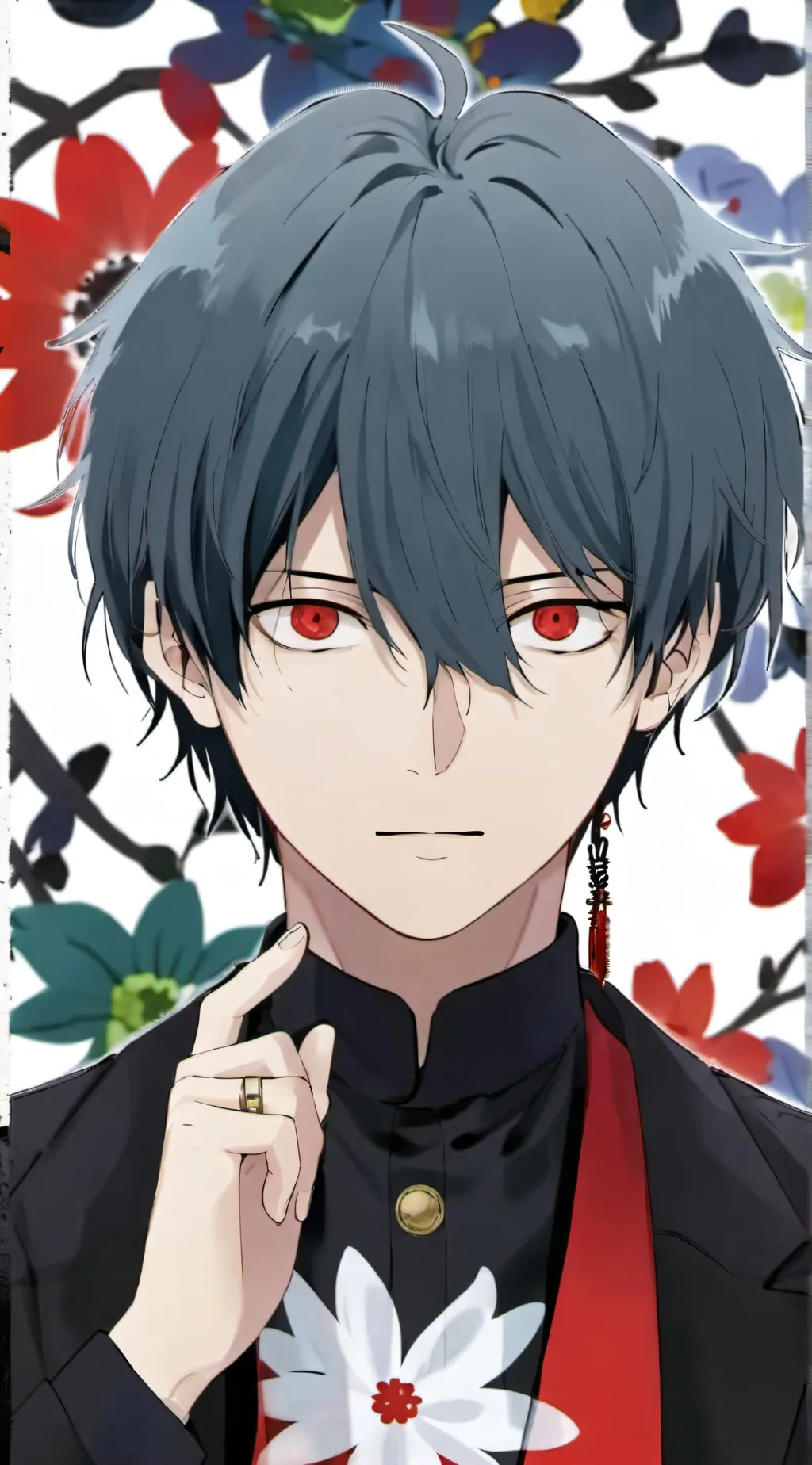 ai character: megumi fushiguro background