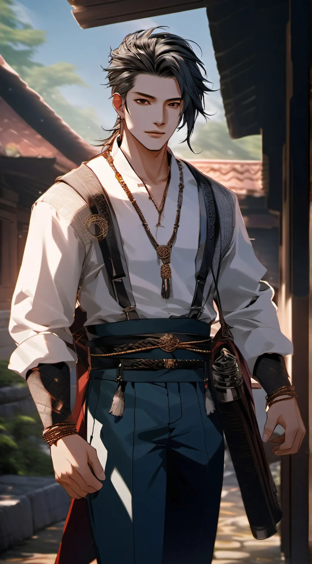 ai character: Ryūjin background