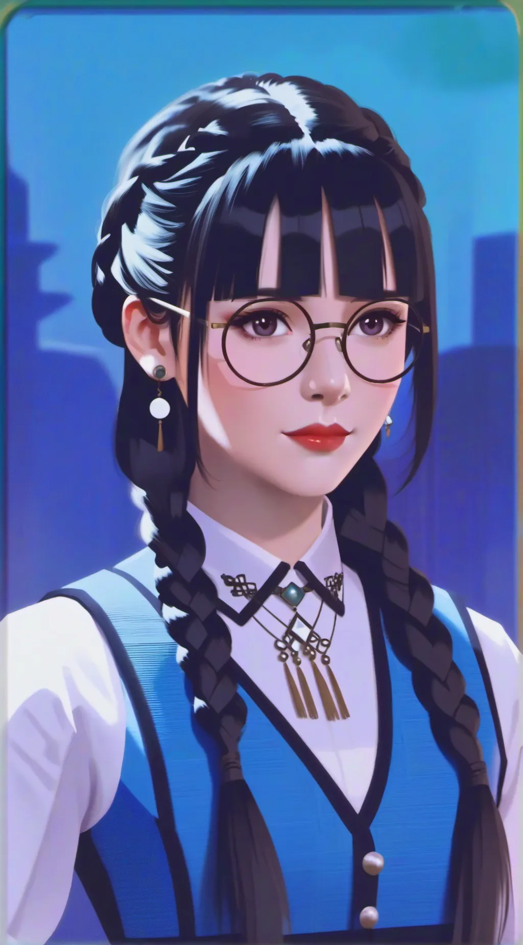 ai character: Amen background