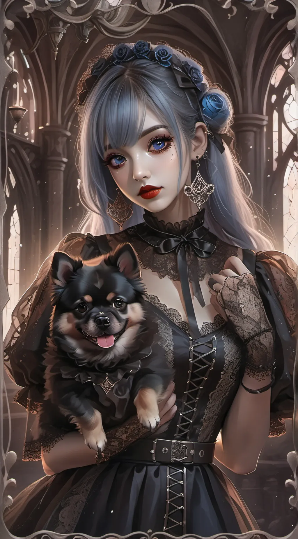 ai character: sofia background